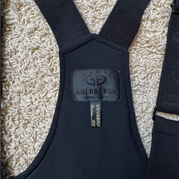 GOLDBERGH WOMEN'S PHOEBE SALOPETTE SKI BIB BLACK size US 12 - Picture 3 of 7
